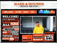 Tablet Screenshot of hareandhoundskingsheath.co.uk